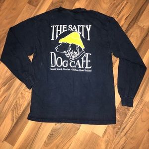 Salty dog long sleeve tee shirt
